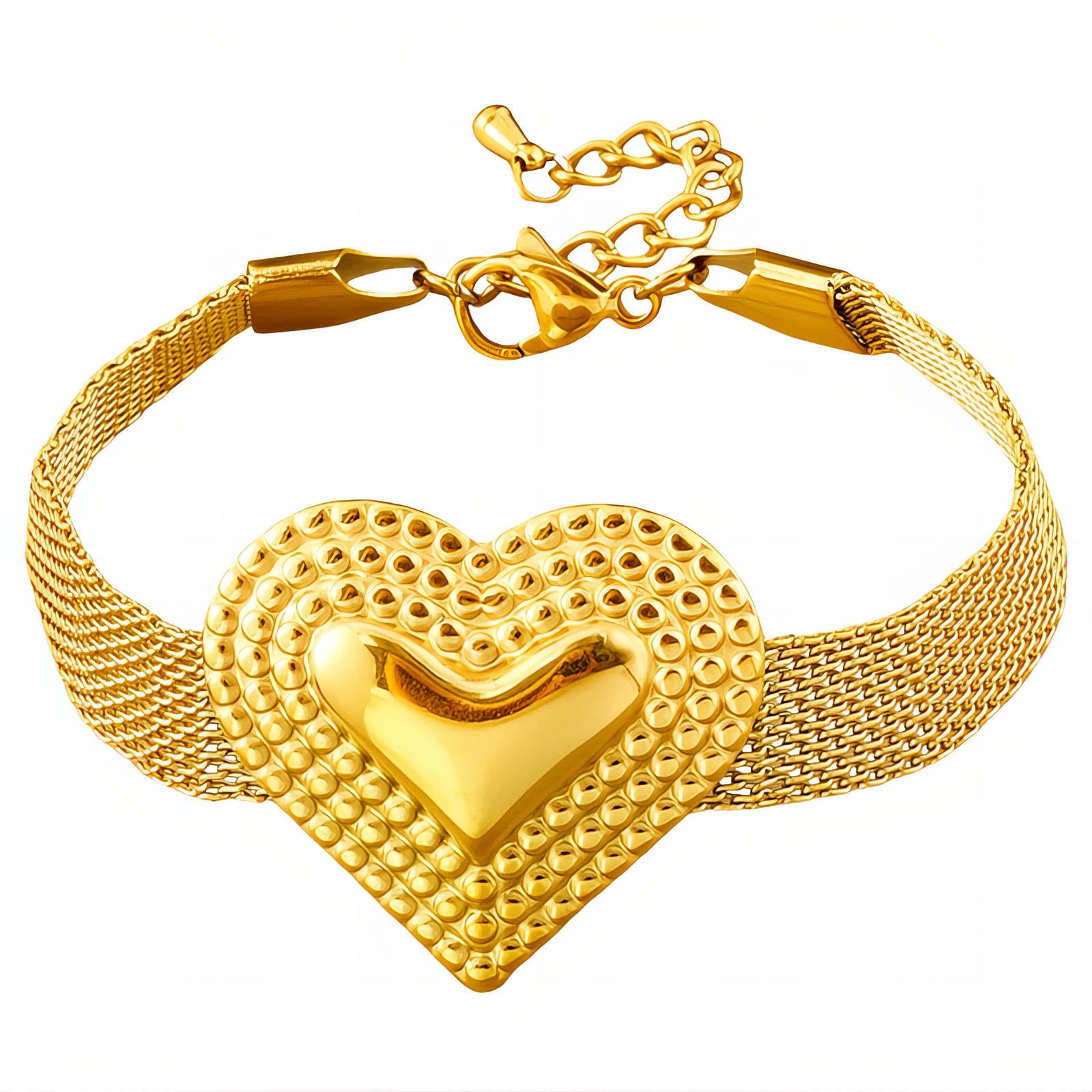 Heart Bracelet Subtlety that catches the eye.