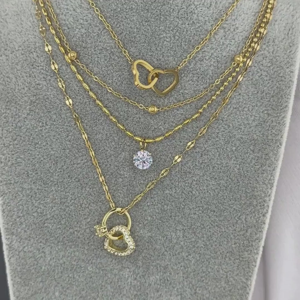 "Hearts" Necklace